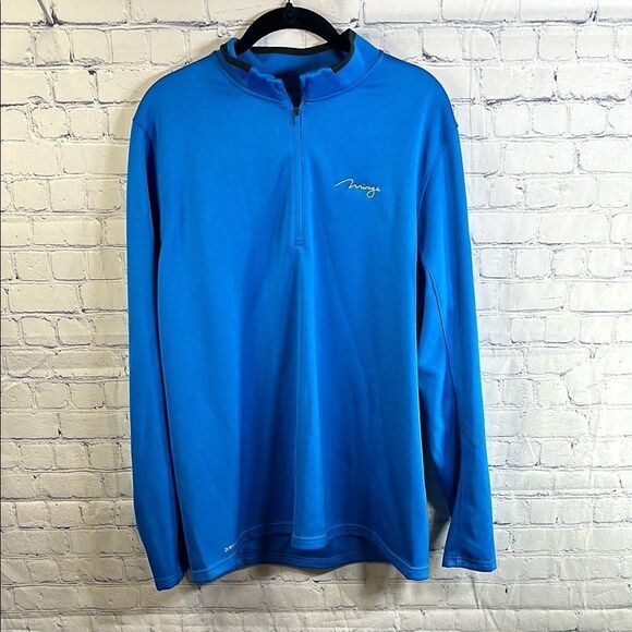 ✨ Royal Blue Nike Dri-Fit Quarter-Zip - Men’s Size Large - Picture 1 of 4